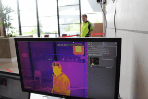 thermal imaging in use